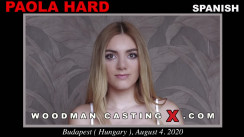 Download Paola Hard casting video files. A  girl, Paola Hard will have sex with Pierre Woodman. 