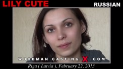 Check out this video of Lily Cute having an audition. Erotic meeting between Pierre Woodman and Lily Cute, a  girl. 