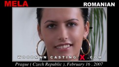 Check out this video of Mela having an audition. Erotic meeting between Pierre Woodman and Mela, a  girl. 