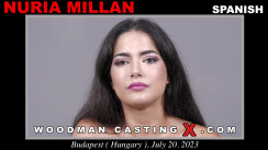 Download Nuria Millan casting video files. A  girl, Nuria Millan will have sex with Pierre Woodman. 