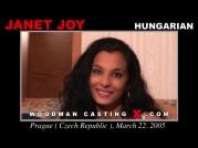 Casting of JANET JOY video