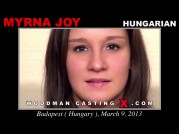 See the audition of Myrna Joy