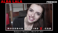 Watch our casting video of Alba Lala. Pierre Woodman fuck Alba Lala,  girl, in this video. 