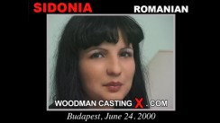 Download Sidonia casting video files. Pierre Woodman undress Sidonia, a  girl. 