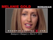 Casting of MELANIE GOLD video
