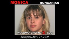 Watch Monica first XXX video. Pierre Woodman undress Monica, a  girl. 