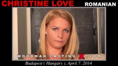 Casting of CHRISTINE LOVE video