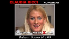 Casting of CLAUDIA RICCI video