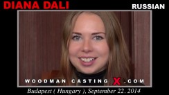 Download Diana Dali casting video files. A  girl, Diana Dali will have sex with Pierre Woodman. 