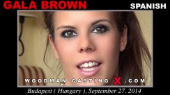 Casting of GALA BROWN video