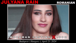 Casting of JULYANA RAIN video