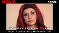 Download Megie casting video files. A  girl, Megie will have sex with Pierre Woodman. 