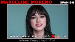 Access Marceline Moreno casting in streaming. A  girl, Marceline Moreno will have sex with Pierre Woodman. 