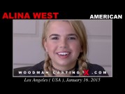 Casting of ALINA WEST video