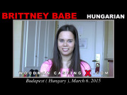 Casting of BRITTNEY BABE video
