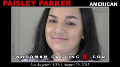 Look at Paisley Parker getting her porn audition. Erotic meeting between Pierre Woodman and Paisley Parker, a  girl. 