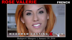 Access Rose Valerie casting in streaming. A  girl, Rose Valerie will have sex with Pierre Woodman. 