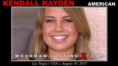Download Kendall Kayden casting video files. A  girl, Kendall Kayden will have sex with Pierre Woodman. 