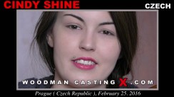 Casting of CINDY SHINE video