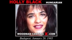 Casting of HOLLY BLACK video