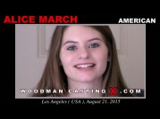 Casting of ALICE MARCH video