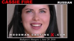 Casting of CASSIE FIRE video