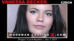 Casting of VANESSA DECKER video