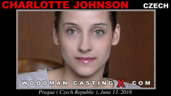 Watch Charlotte Johnson first XXX video. A  girl, Charlotte Johnson will have sex with Pierre Woodman. 