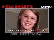 Casting of VIOLA BAILEY'S video