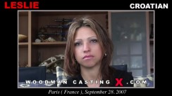 Casting of LESLIE video