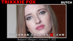 Check out this video of Trixxxie Fox having an audition. Pierre Woodman fuck Trixxxie Fox,  girl, in this video. 